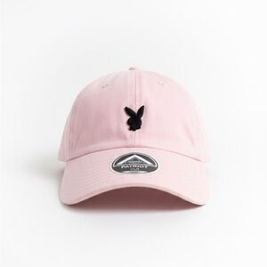 Playboy Pink Adjustable Baseball Cap Hat – One Size